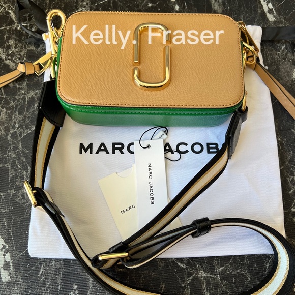 Marc Jacobs The Mixed Media Snapshot Crossbody Bag - Picture 7 of 10